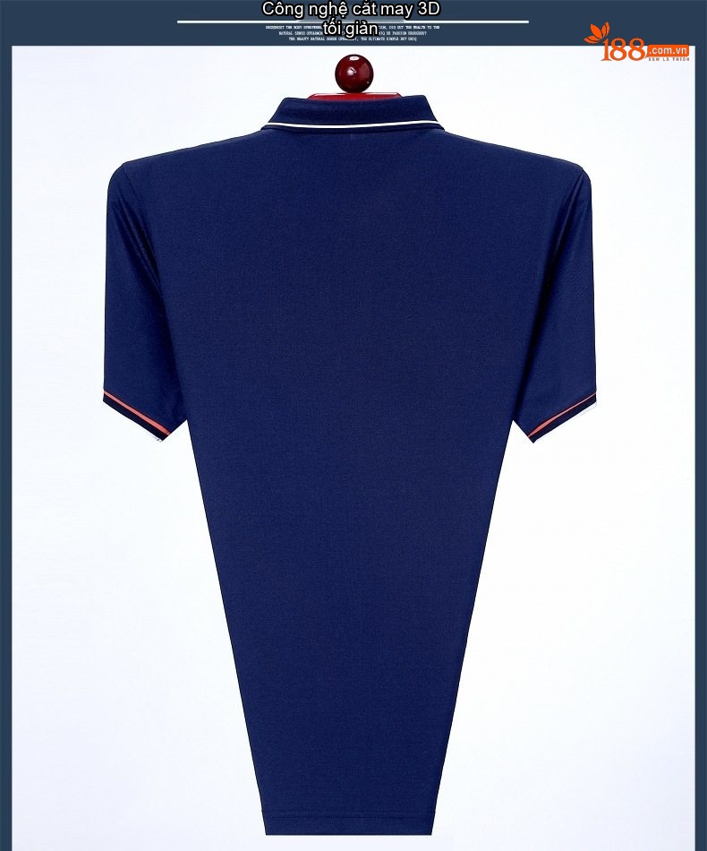 Áo Polo Nam Sợi Tằm Mỏng Mát Form Rộng Cổ Bẻ Màu Xanh Da Trời, Kem, Xanh Lá, Xanh Navy... chi tiết 23