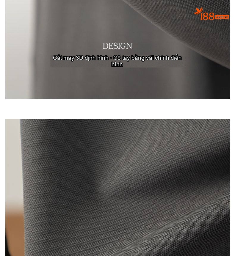 Áo Polo Nam Tay Dài Cotton Sợi Mercerized Cao Cấp Màu Đen, Trắng, Xanh Navy, Xám... chi tiết 15