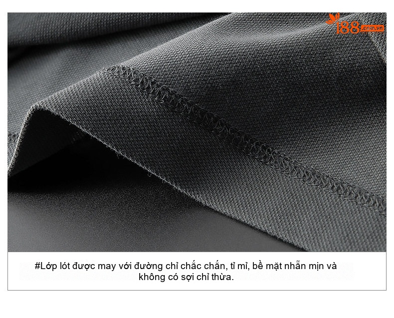Áo Polo Nam Tay Ngắn Cổ Bẻ Màu Xám, Trắng, Kem, Đen... chi tiết 16