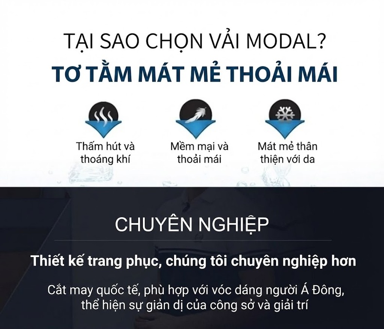 Áo Polo Nam Tay Ngắn Lụa Tằm Tơ Mát Lạnh Không Nhăn Màu Xanh, Trắng, Đen, Xám chi tiết 4