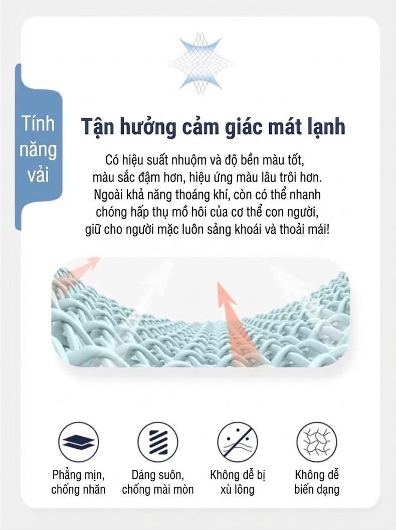 Áo Polo Nam Tay Ngắn 真丝桑蚕丝 (Tơ Tằm) Dáng Suông Thoải Mái Màu Xanh, Nâu chi tiết 4
