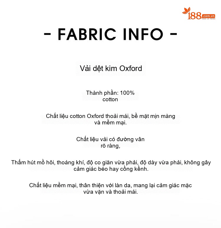Áo Sơ Mi Dài Tay Nam Cotton Oxford Chống Nhăn Kẻ Sọc Công Sở Màu Xanh, Đen, Trắng, Xám... chi tiết 8