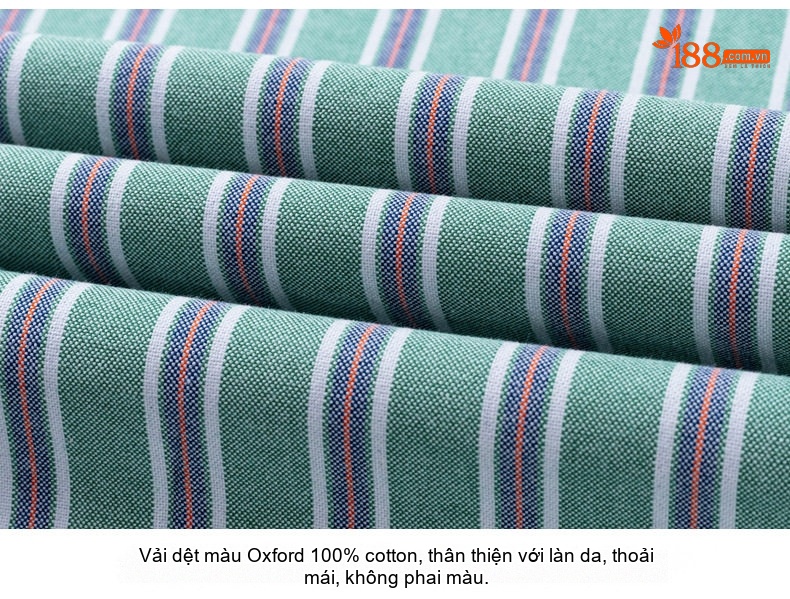 Áo Sơ Mi Dài Tay Nam Cotton Oxford Kẻ Sọc Lót Lông Dày Dặn Màu Xanh, Xám, Trắng, Nâu... chi tiết 30