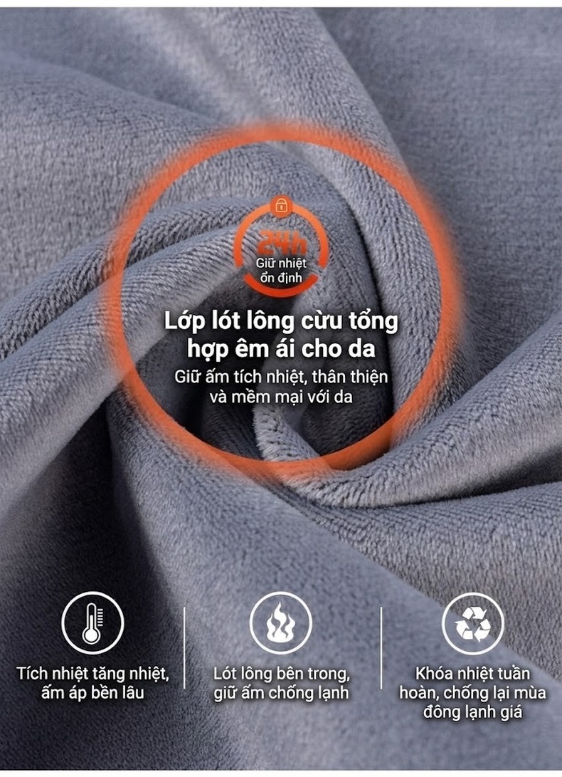 Áo Sơ Mi Dài Tay Nam Cotton Oxford Kẻ Sọc Lót Lông Dày Dặn Màu Xanh, Xám, Trắng, Nâu... chi tiết 4