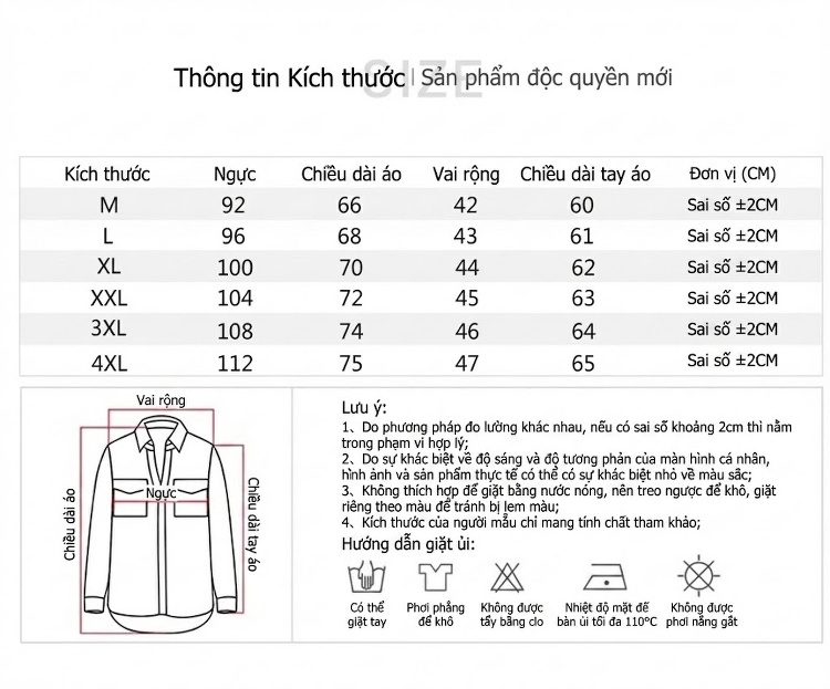 Áo Sơ Mi Dài Tay Nam In Họa Tiết Thời Trang Hàn Quốc, Thiết Kế Bất Đối Xứng Màu Trắng, Đen, Đỏ chi tiết 1