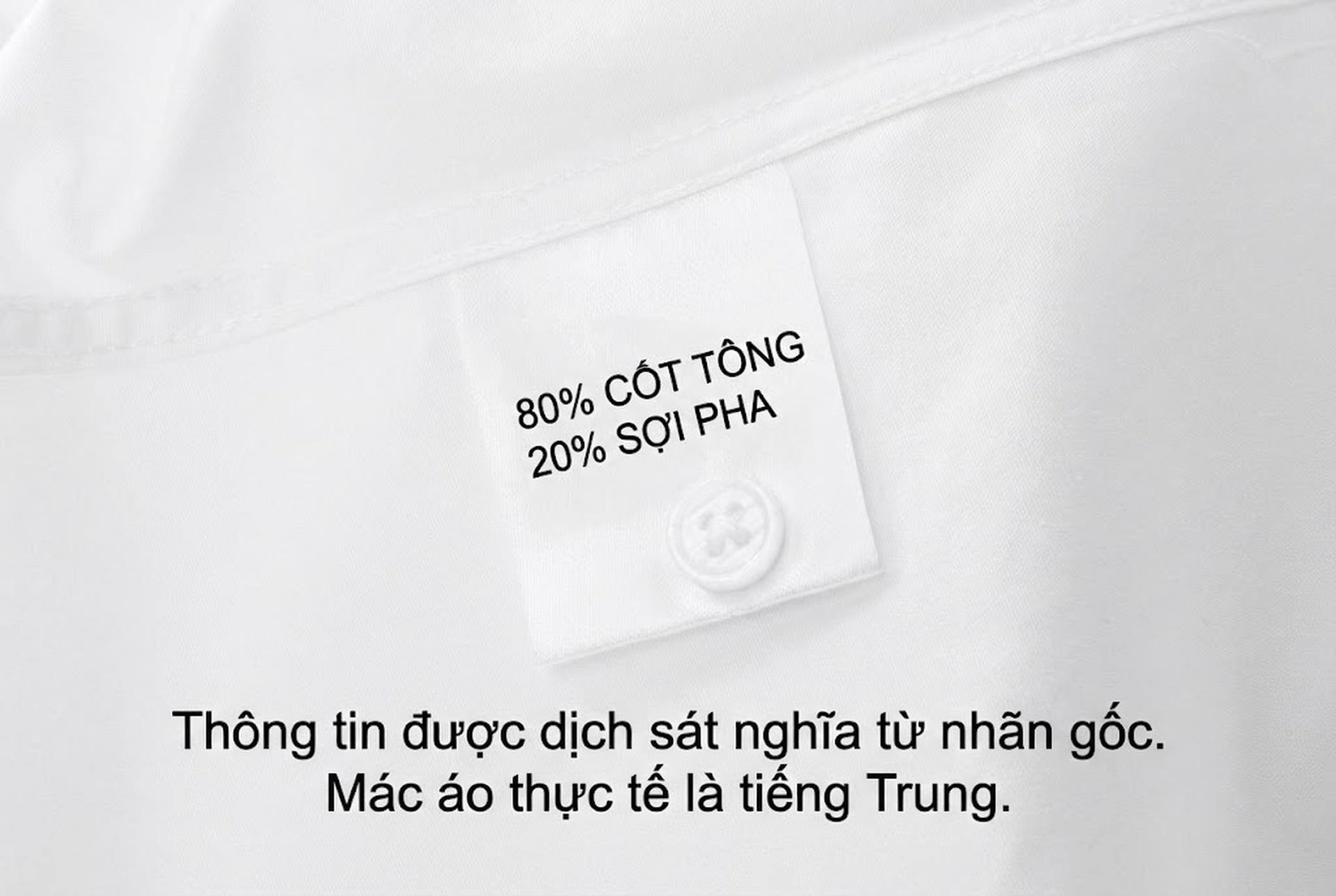 Áo Sơ Mi Nam Cotton Thêu Họa Tiết Thời Trang Màu Đen, Trắng chi tiết 15