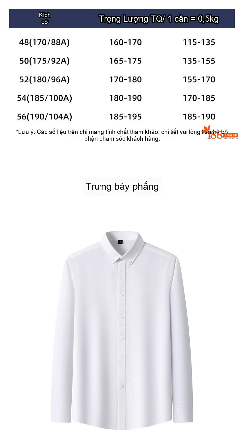 Áo Sơ Mi Nam Dài Tay Cotton Lanh Kiểu Dáng Basic Màu Trắng, Xám, Xanh Dương, Xanh Than chi tiết 12