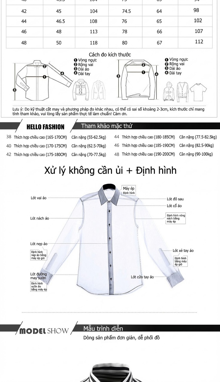 Áo Sơ Mi Nam Slim Fit In Họa Tiết Sọc Độc Đáo Thoáng Mát Cotton Tencel Màu Xanh, Đen chi tiết 3