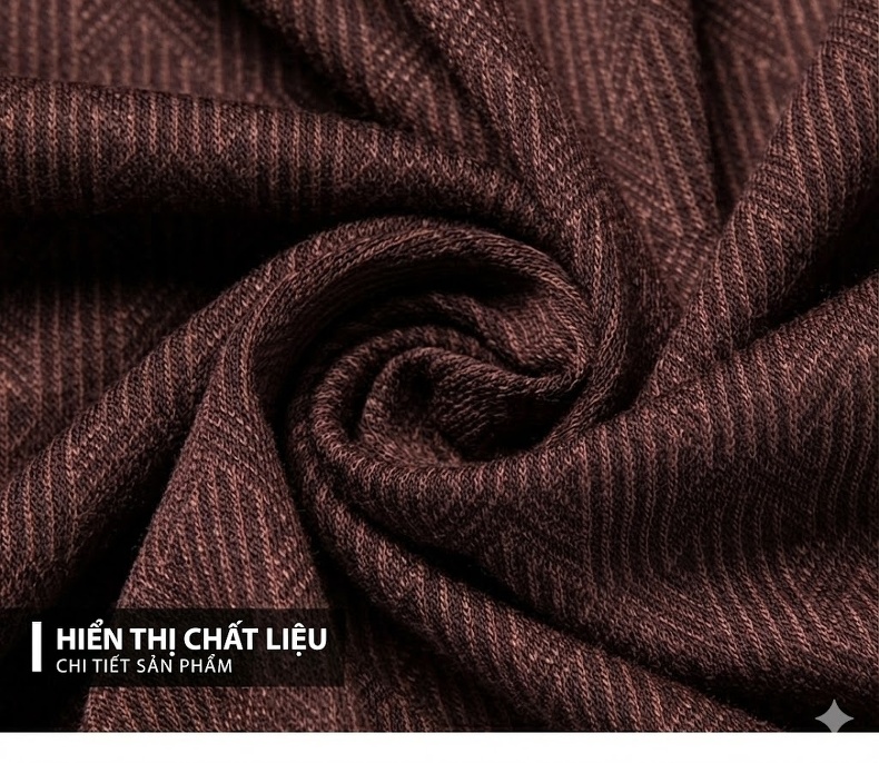 Áo Sơ Mi Nam Tay Dài Chất Liệu Lông Cừu Thon Gọn Thoải Mái Màu Nâu, Xanh Đen chi tiết 22