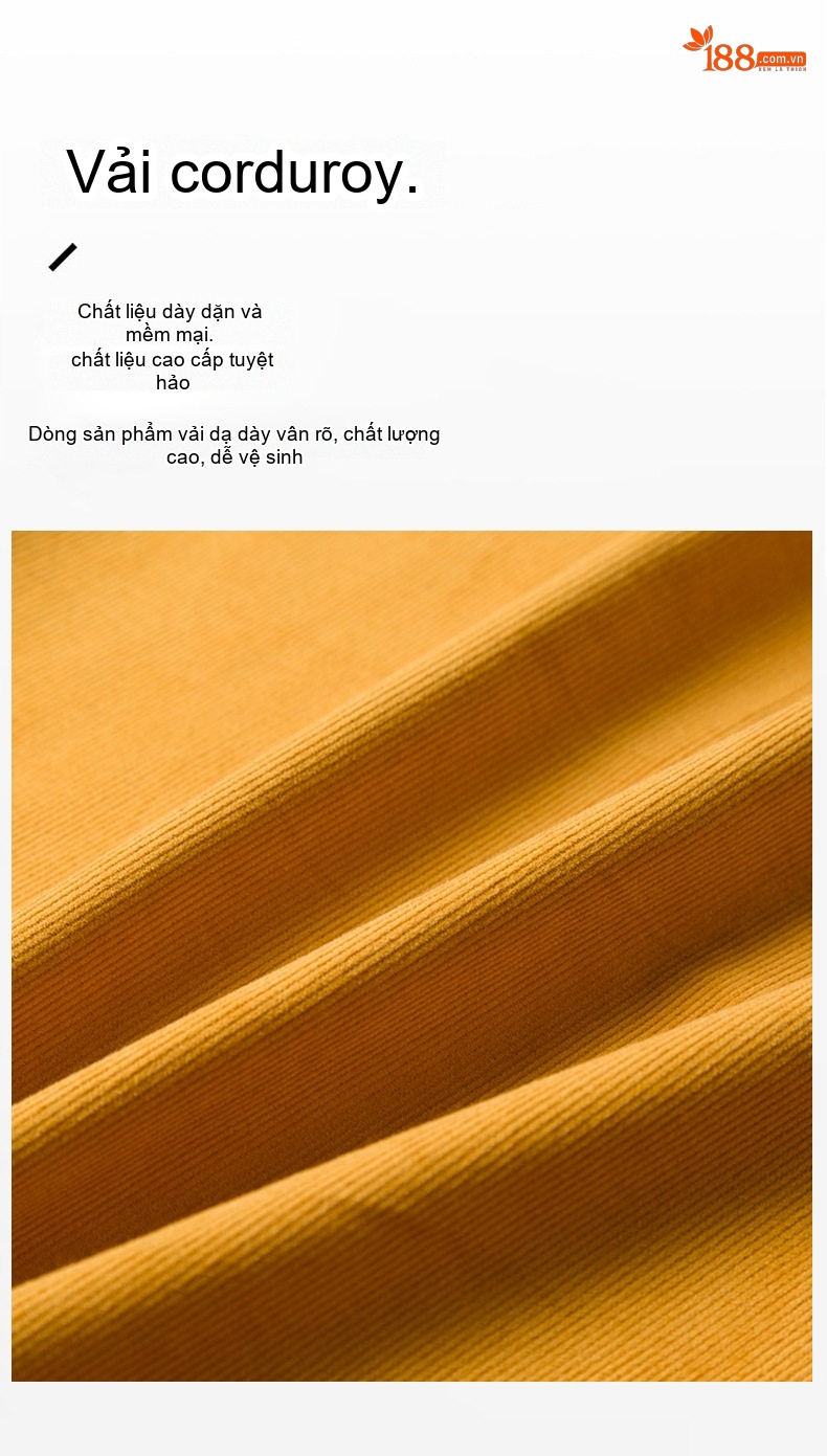 Áo Sơ Mi Nam Tay Dài Cotton Gân Nhỏ Màu Đen, Vàng, Xanh Dương, Đỏ... chi tiết 1