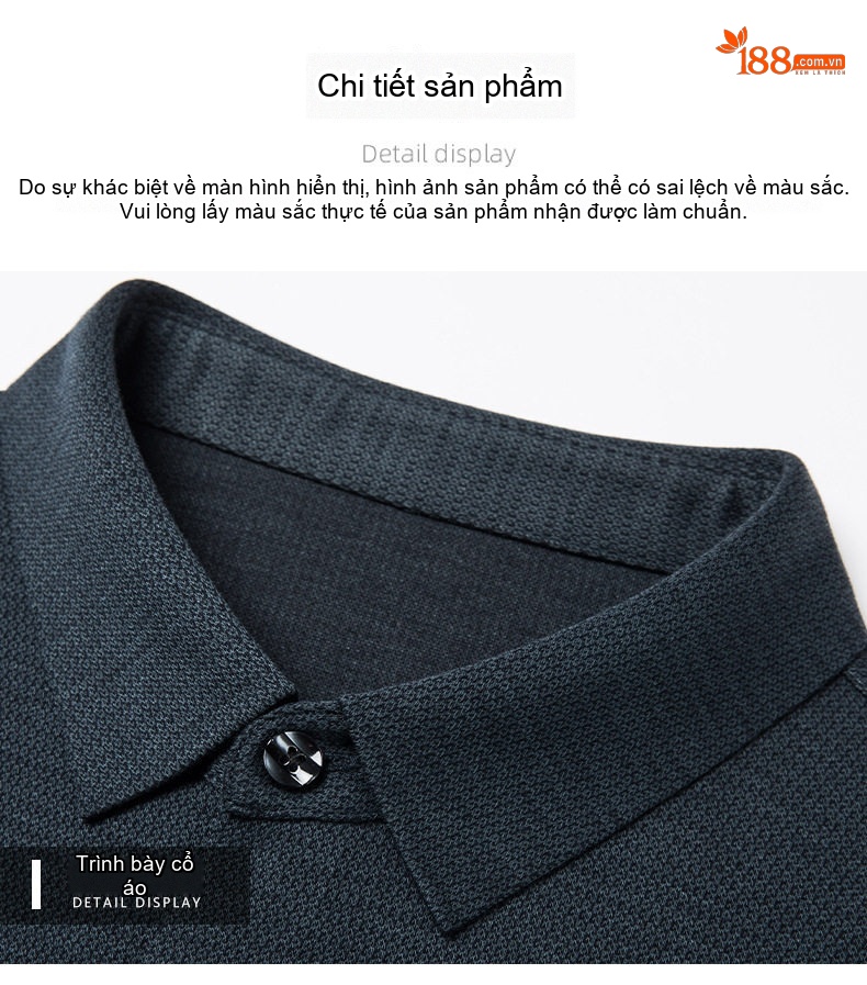 Áo Sơ Mi Nam Tay Dài Cotton Lông Cừu Thu Đông Dáng Ôm Màu Xám, Nâu, Xanh Navy, Đỏ... chi tiết 18