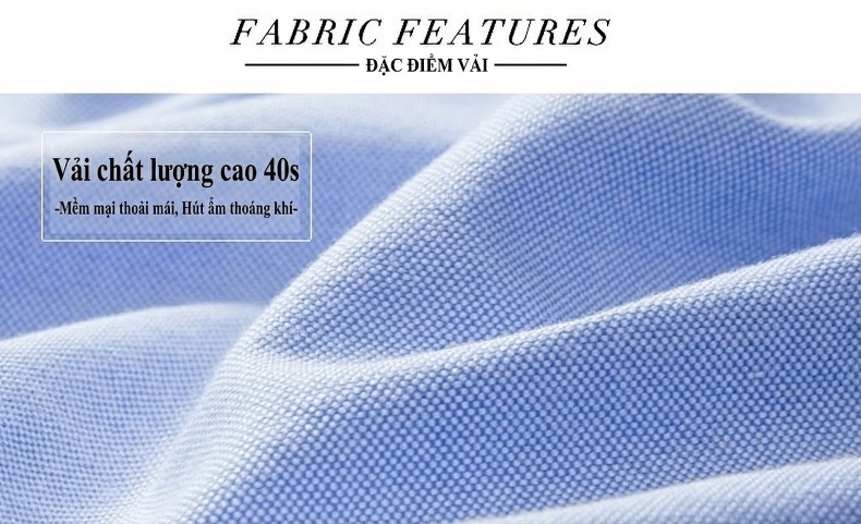 Áo Sơ Mi Nam Tay Dài Cotton Oxford Dáng Ôm Sọc Kẻ Thanh Lịch Màu Xanh Dương, Hồng, Tím, Trắng, Xám chi tiết 2