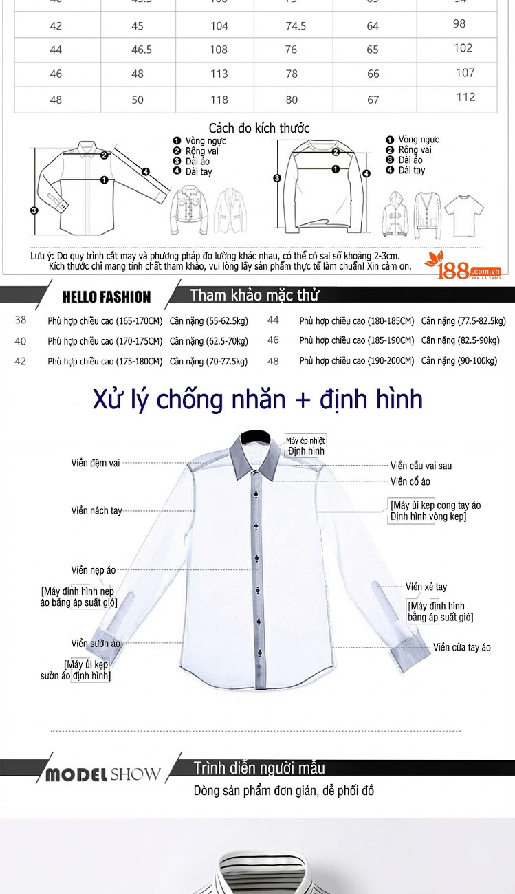 Áo Sơ Mi Nam Tay Dài Kẻ Sọc Nhỏ Phối Màu Thời Trang chi tiết 2