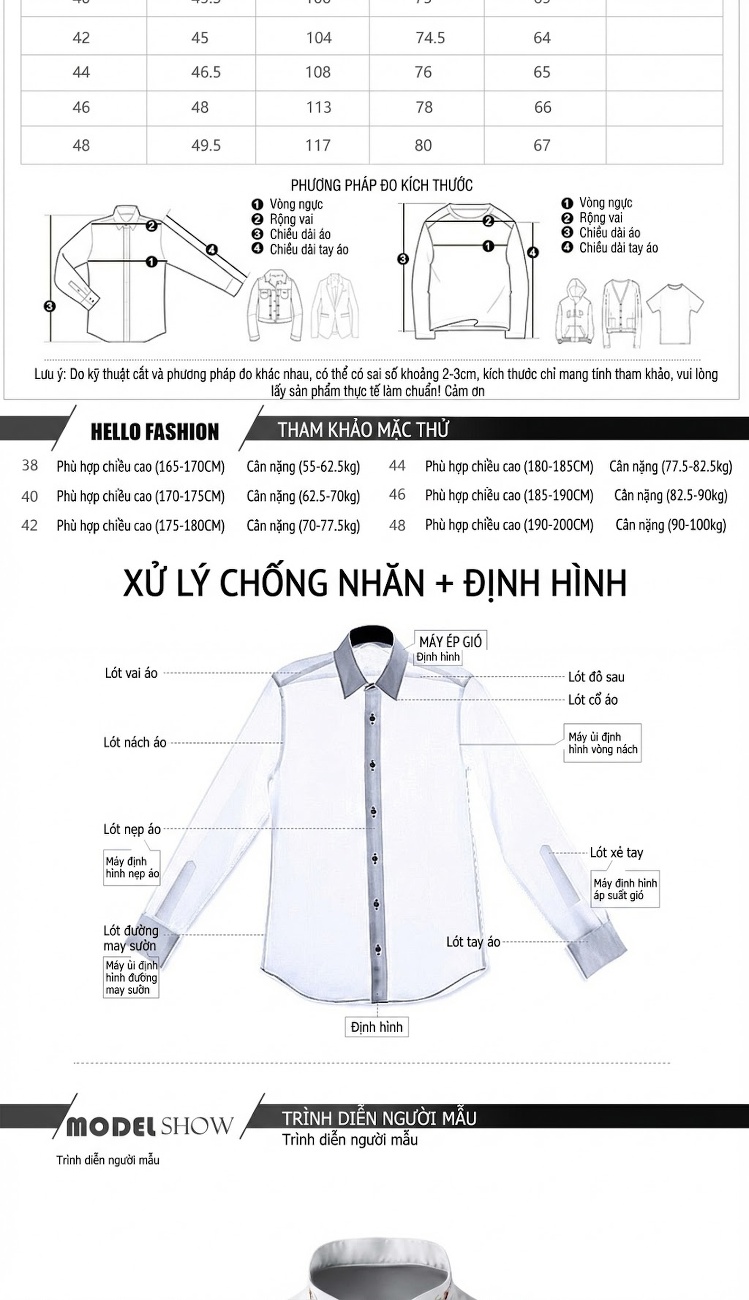 Áo Sơ Mi Nam Tay Dài Thêu Hình Phượng Cổ Tàu Phong Cách Trung Hoa Màu Trắng, Đen chi tiết 3