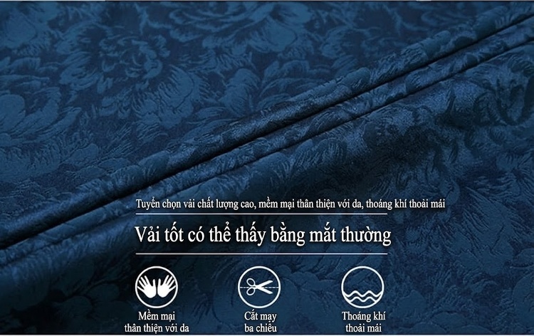 Áo Sơ Mi Nam Tay Ngắn Cao Cấp Lụa Tằm Thượng Hạng Họa Tiết Jacquard Chống Nhăn Màu Trắng, Xanh Dương, Đỏ, Đen... chi tiết 2