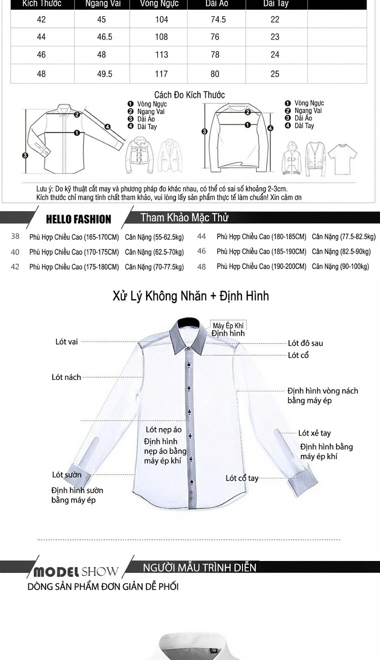 Áo Sơ Mi Nam Tay Ngắn Cotton Đính Hạt Thủ Công Hình Sư Tử Dáng Ôm Màu Đen, Trắng chi tiết 2