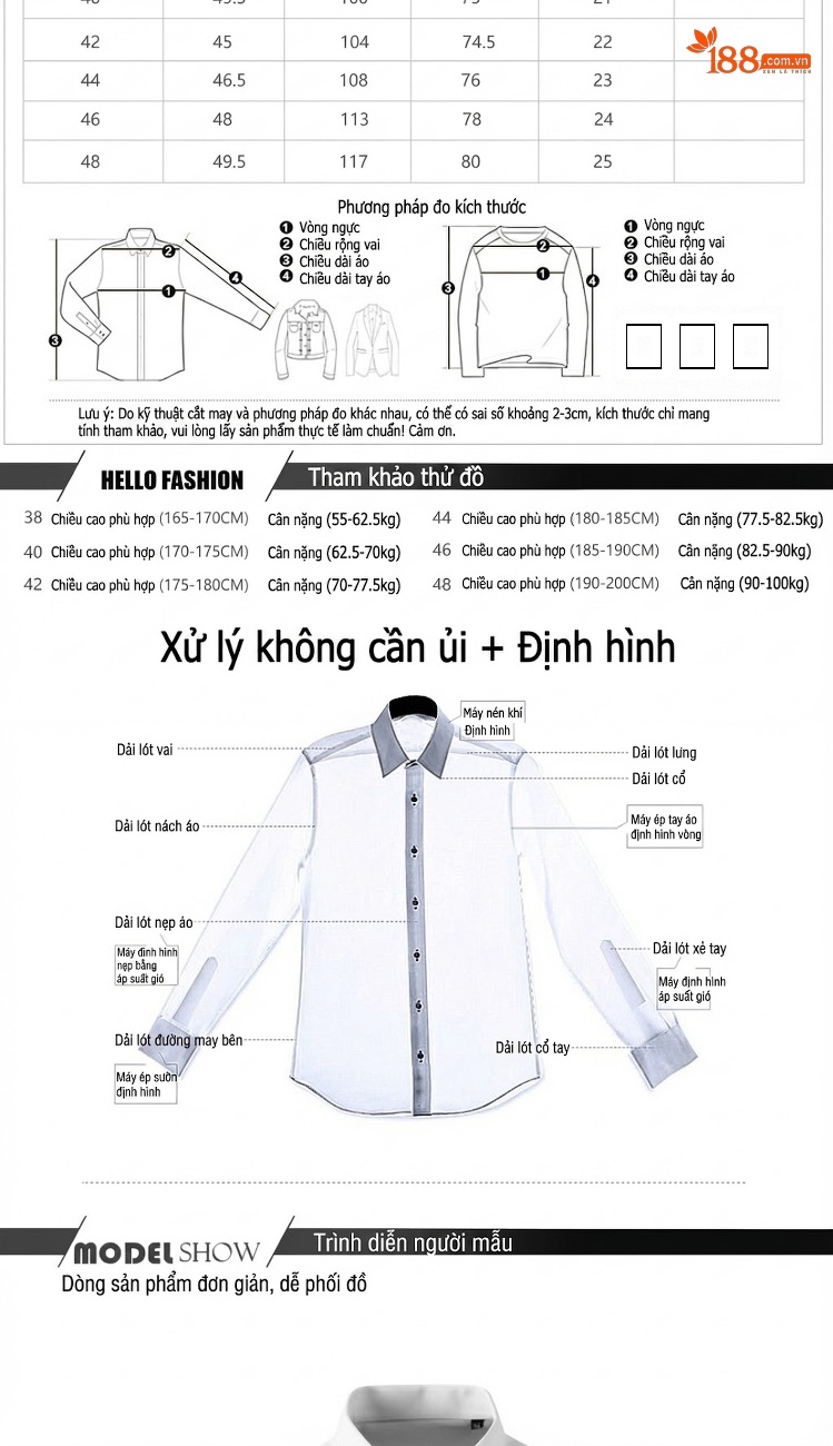 Áo Sơ Mi Nam Tay Ngắn Cotton In Chữ Thời Trang Màu Trắng, Xanh, Đen chi tiết 2
