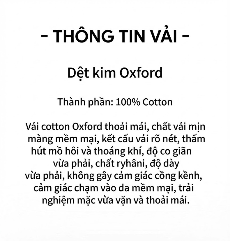 Áo Sơ Mi Nam Tay Ngắn Cotton Oxford Sọc Màu Xanh Dương, Xám, Trắng, Cam... chi tiết 6