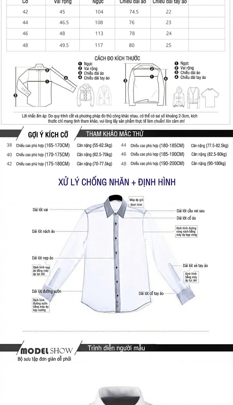 Áo Sơ Mi Nam Tay Ngắn Form Slimfit In Hoa Tiết Cổ Điển Màu Trắng, Đen chi tiết 3