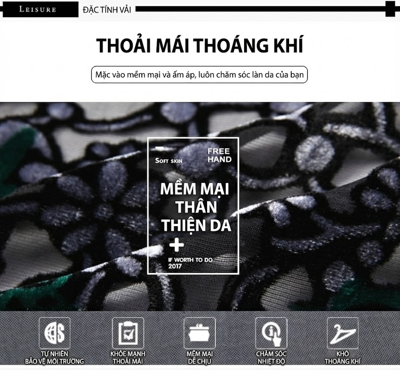 Áo Sơ Mi Nam Tay Ngắn Họa Tiết Hoa Văn Trung Niên Phong Cách Business Casual Màu Đen, Xanh Dương, Xanh Lá... chi tiết 2