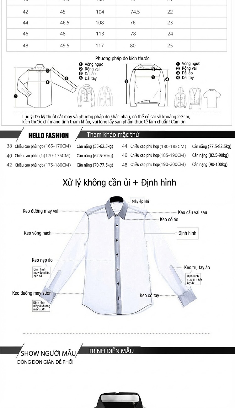 Áo Sơ Mi Nam Tay Ngắn In Họa Tiết Hình Khối Phong Cách Thời Trang Màu Đen, Trắng chi tiết 2