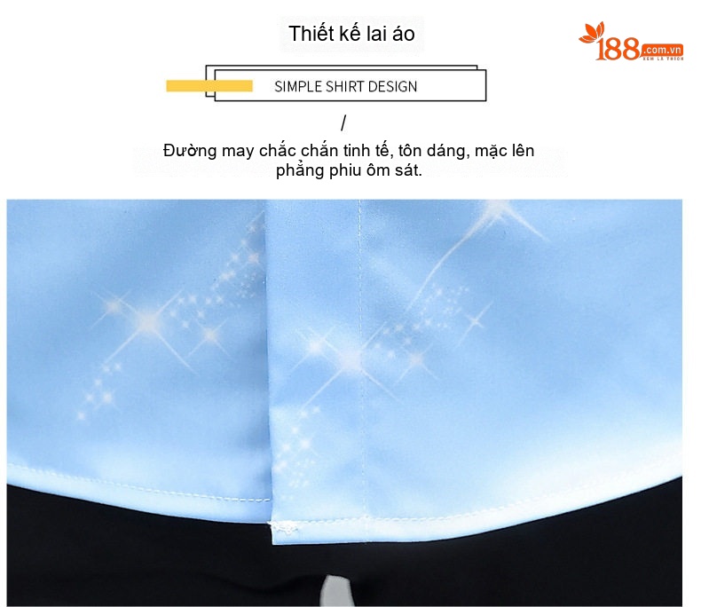 Áo Sơ Mi Nam Tay Ngắn In Họa Tiết Sợi Tre Thoáng Mát Phong Cách Hàn Quốc Màu Xanh Nhạt, Xám, Xanh Lục Nhạt chi tiết 8