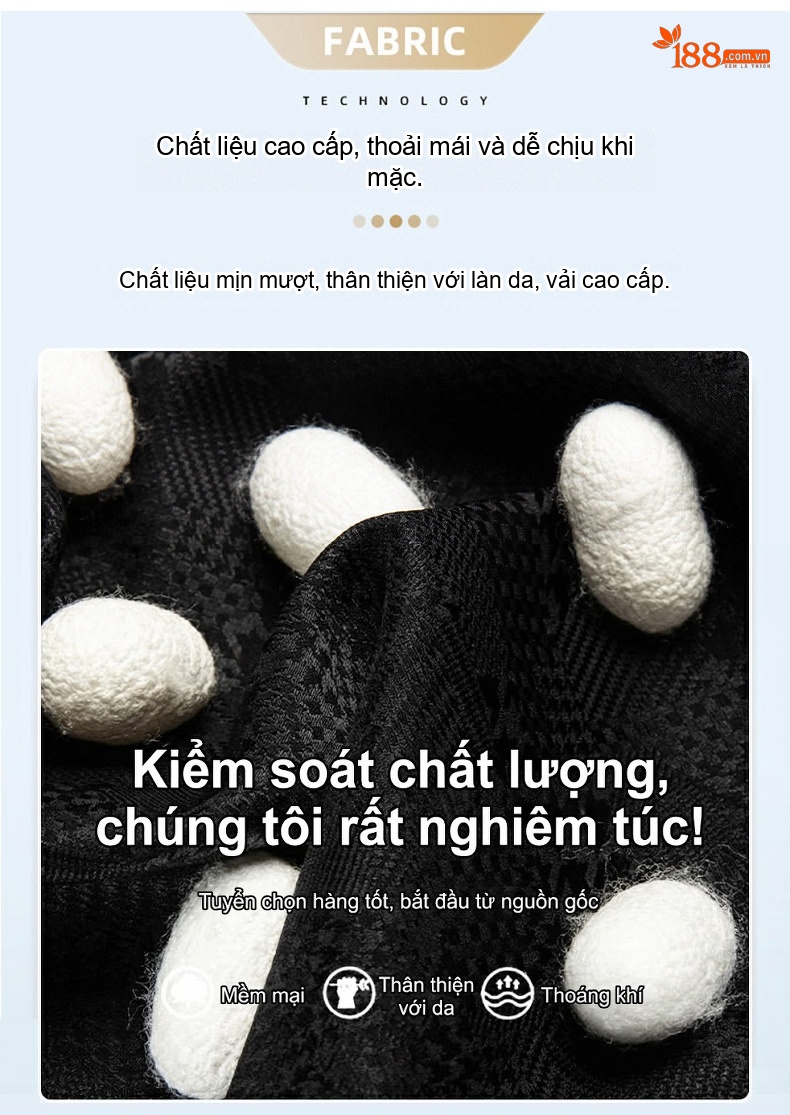 Áo Sơ Mi Nam Tay Ngắn Lụa Tằm Cao Cấp Chống Nhăn Phong Cách Doanh Nhân Màu Trắng, Đen chi tiết 1