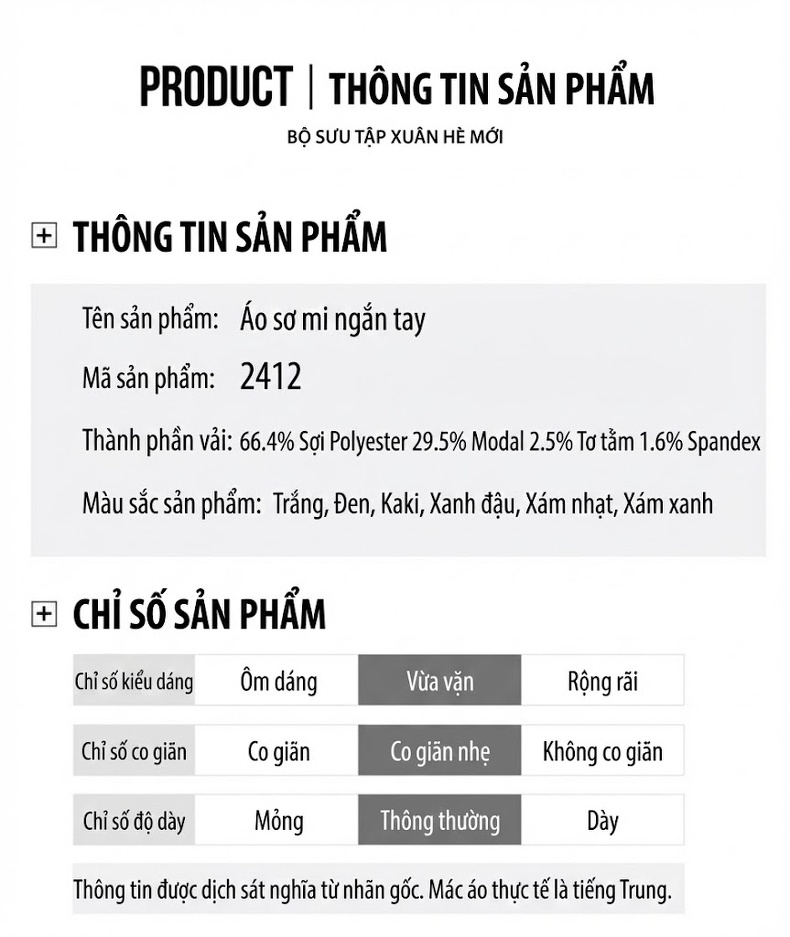 Áo Sơ Mi Nam Tay Ngắn Lụa Tơ Tằm Cao Cấp Chống Nhăn Màu Xanh Nhạt, Trắng, Xanh Da Trời, Hồng... chi tiết 6