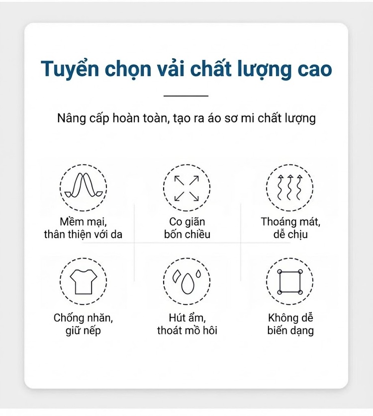 Áo Sơ Mi Nam Tay Ngắn Lụa Tơ Tằm Màu Trơn Phong Cách Công Sở Thoáng Khí Co Giãn Màu Trắng, Đen, Xám, Xanh... chi tiết 2