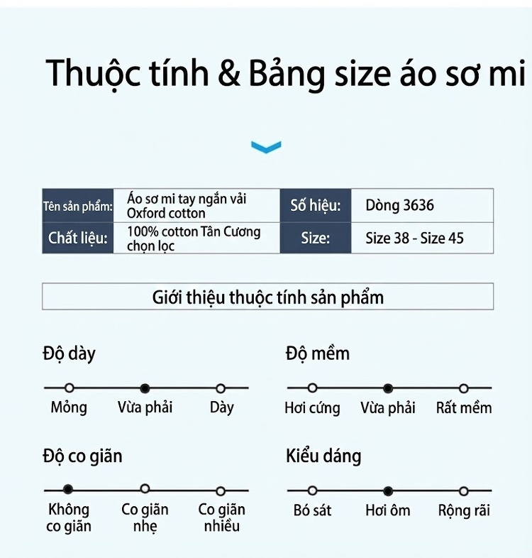 Áo Sơ Mi Ngắn Tay Nam Cotton Oxford Sọc Caro Thanh Lịch Màu Xanh Dương, Xanh Lá, Xám chi tiết 23