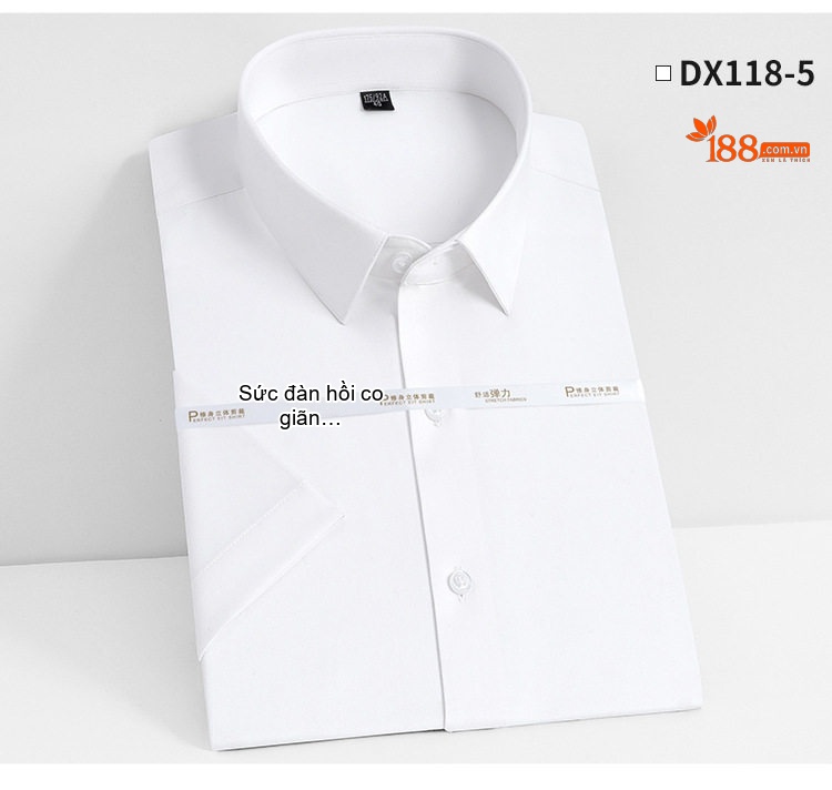 Áo Sơ Mi Ngắn Tay Nam Sợi Tre Công Sở, Đi Chơi Màu Xanh Dương, Trắng, Đỏ, Tím... chi tiết 12