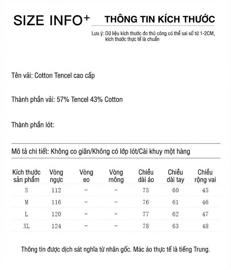 Áo Sơ Mi Nữ Tay Dài Đính Đá Phong Cách Hàn Quốc Dáng Rộng Màu Trắng, Xanh chi tiết 7