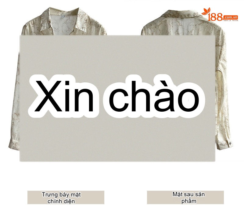 Áo Sơ Mi Nữ Tay Dài Họa Tiết Retro Phong Cách Hàn Quốc chi tiết 6