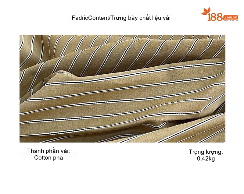Áo Sơ Mi Nữ Thiết Kế Hàn Quốc Kiểu Dáng Thanh Lịch Màu Be, Xanh chi tiết 3