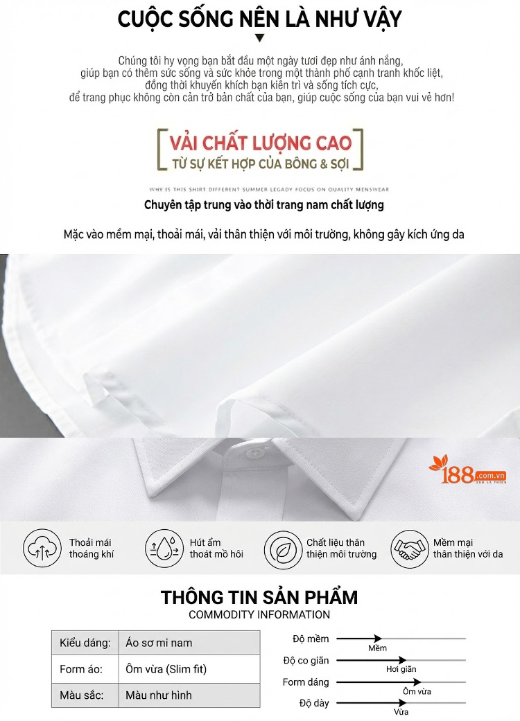 Áo Sơ Mi Tay Dài Nam In Hình Rắn Đối Xứng Màu Trắng, Đen, Đỏ chi tiết 3