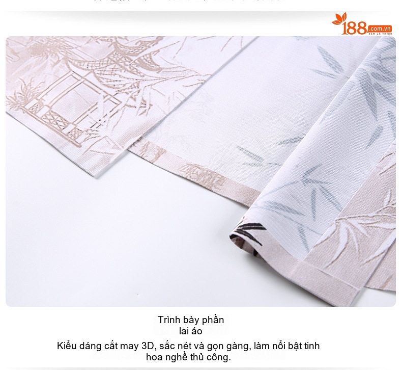 Áo Sơ Mi Tay Ngắn Nam Họa Tiết In Thời Trang Trung Niên Thoáng Khí chi tiết 12