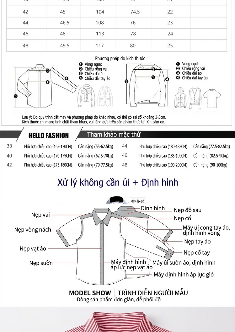 Áo Sơ Mi Tay Ngắn Nam Họa Tiết Sọc Hoa Thủy Tiên In Hình Bướm Form Ôm Vừa Vặn Màu Xanh, Đen, Đỏ chi tiết 3