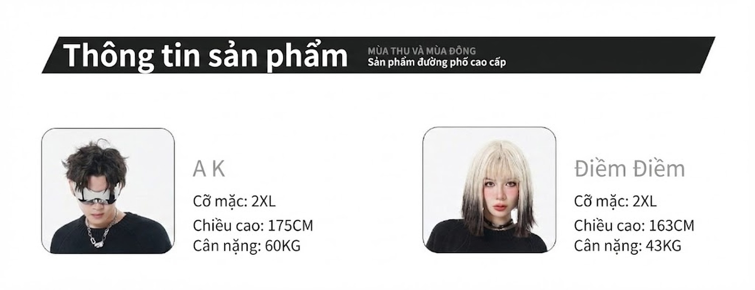 Áo Sweater Dệt Kim Tay Dài Cổ Tròn Phối Màu Ombre Sọc Ngang Chữ In Phong Cách Retro Màu Đen, Đỏ, Xanh Dương chi tiết 6