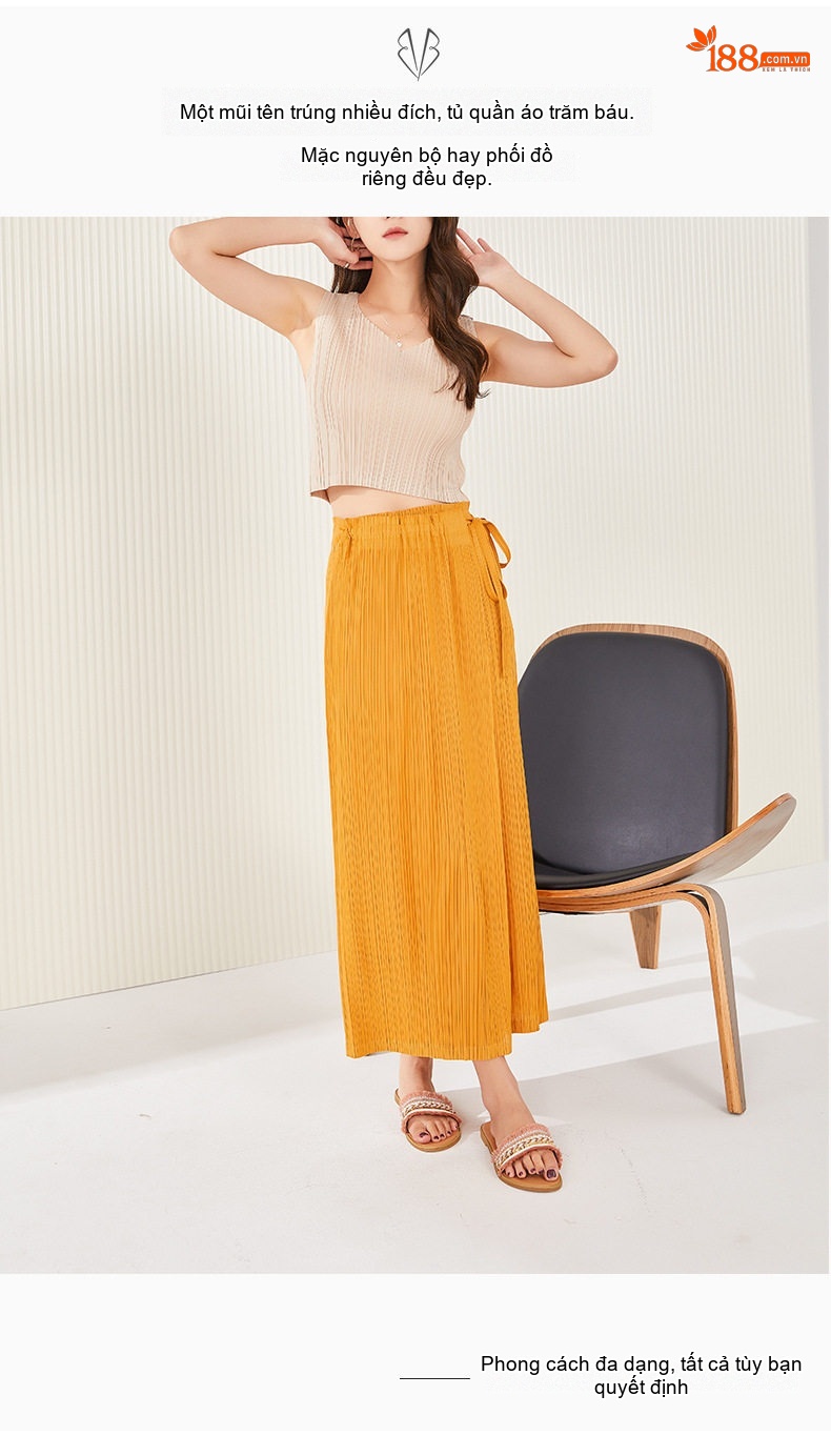 Áo Thun Ba Lỗ Nữ Vải Lycra Dáng Ôm Cổ chữ V Phong Cách Thanh Lịch Màu Be, Hồng, Vàng, Đen... chi tiết 3