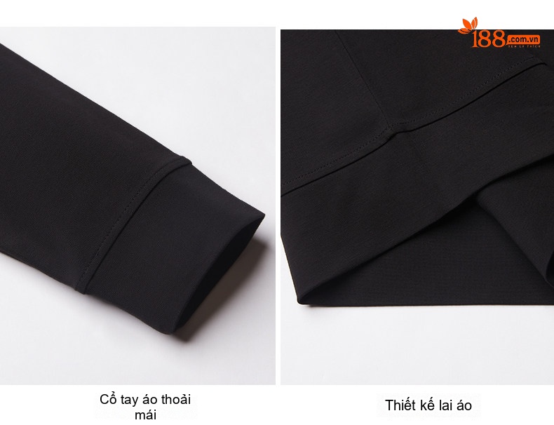 Áo Thun Dài Tay Nam Cổ Tròn Cotton In Họa Tiết Màu Xanh Lá, Đỏ, Đen, Trắng... chi tiết 26