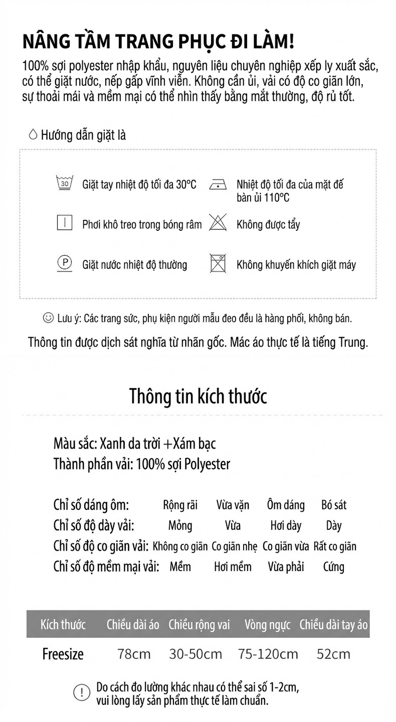 Áo Thun Dệt Kim Nữ Miyake Pleated V Cổ Tay Lỡ Phong Cách Thanh Lịch Màu Be, Xanh, Đen, Trắng... chi tiết 5