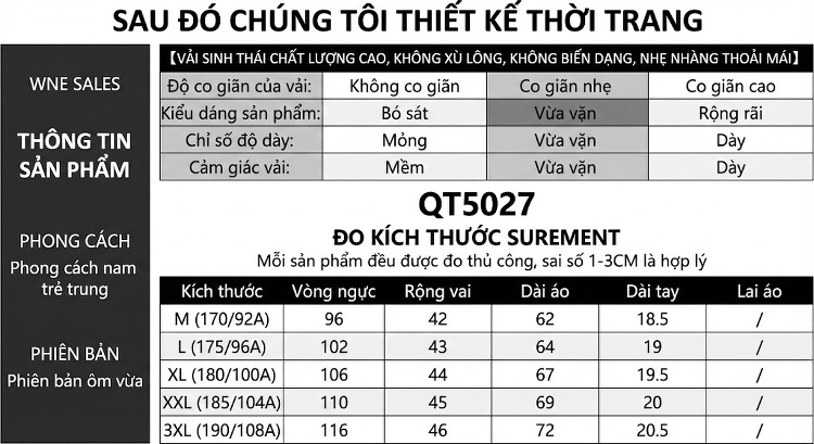 Áo Thun Nam Cổ Tròn Tay Ngắn Phong Cách Retro Mỹ Form Ôm Vừa Vải Cotton Giặt Xử Lý Bạc Màu chi tiết 4