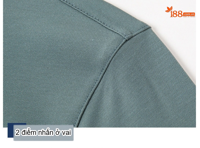 Áo Thun Nam Tay Ngắn Cổ Tròn Cotton Lụa Màu Xanh Rêu, Nâu, Trắng, Đen... chi tiết 27