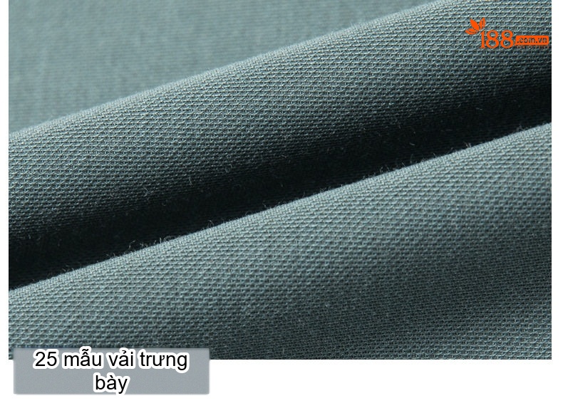 Áo Thun Nam Tay Ngắn Cổ Tròn Cotton Lụa Màu Xanh Rêu, Nâu, Trắng, Đen... chi tiết 30