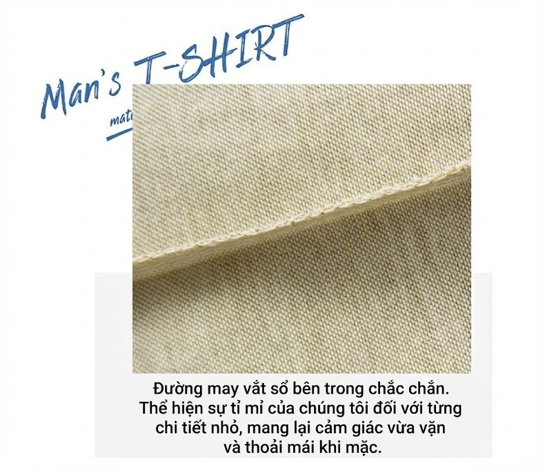 Áo Thun Nam Tay Ngắn Cổ Trụ Phong Cách Trung Hoa Form Rộng Màu Đen, Be chi tiết 7