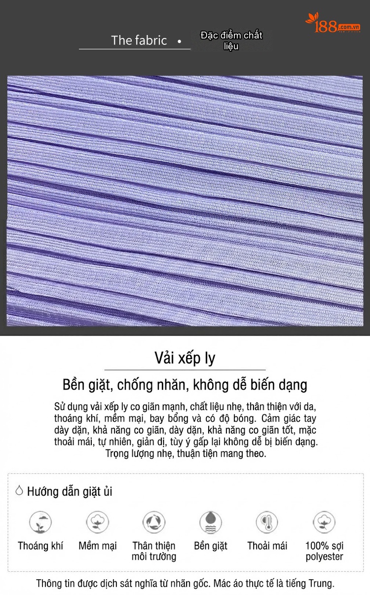 Áo Thun Ngắn Tay Nữ Dáng Rộng Cổ Tròn Nhún Bèo Màu Vàng, Tím, Trắng, Xanh... chi tiết 5