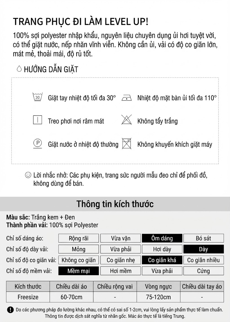 Áo Thun Nữ Tam Trạch Ly Hợp Thu Đông Kiểu Dáng Rộng Vừa Vặn Màu Xanh Dương, Kem, Đỏ, Hồng... chi tiết 6