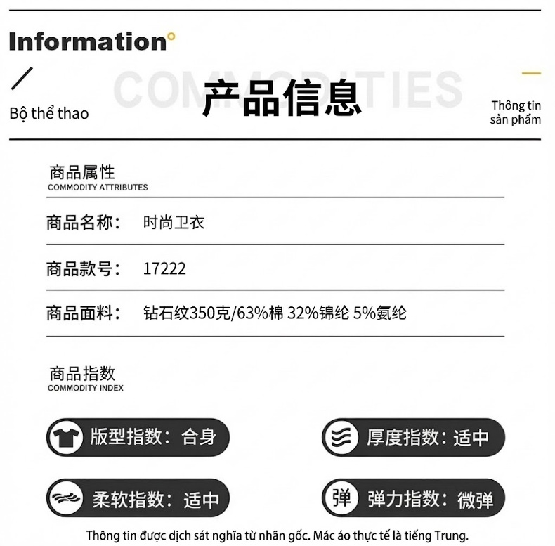 Áo Thun Tay Dài Nam Cổ Tròn Lót Lông Thoải Mái Màu Đen, Xanh Đen, Xanh Dương chi tiết 6