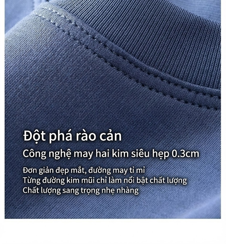Áo Thun Tay Dài Nam Cotton Tơ Gân Mỏng Màu Trắng, Xám, Đen, Nâu chi tiết 3