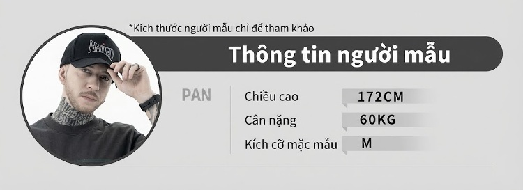 Áo Thun Tay Ngắn Nam Cổ Tròn Phong Cách Đường Phố Thiết Kế Nối Mảng Màu Đen, Xám chi tiết 2